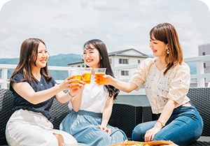 バーベキューエリア